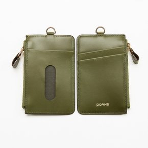 Ane ZIP CARD HOLDER_OLIVEKHAKI