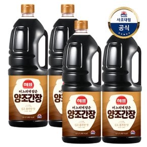 [사조대림] 더느리게담은 양조간장 1.8L x4개