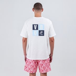 [공식] [KOREA EXCLUSIVE] VBQ 맨즈 코튼 화이트 티셔츠 (VQ-25SSKETCTN16010)