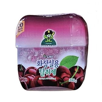 제이큐 산도깨비 화장실용 탈취제블랙체리향300g X ( 3매입 )