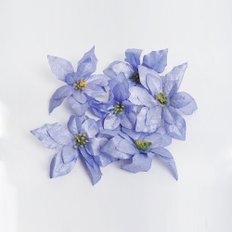포인꽃 12cm 블루 24개 세트