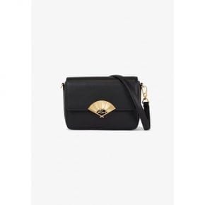 4422469 KARL LAGERFELD SIGNATURE FAN MEDIUM - Across body bag black 73585140