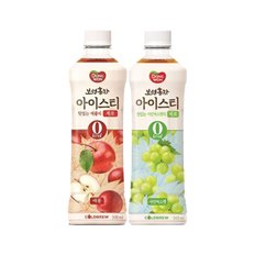 보성홍차 아이스티 제로 500ml 애플6개+샤인6개