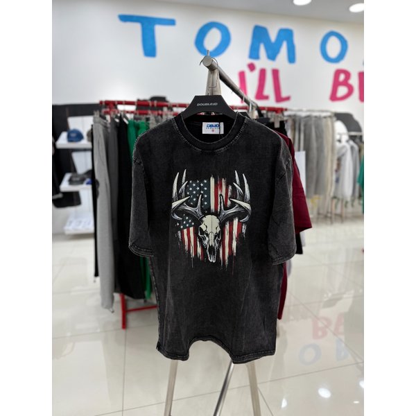 [여주점] 스톤워싱성조기반팔,JGZZ10533