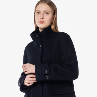 라코스테 [시흥점] 여성 울 하이넥 코트 BF921E-54N