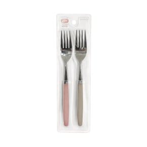 조이 컬러포크2P(피치/베이지)