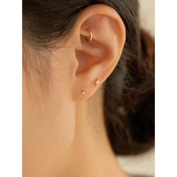 14k 스텔라 피어싱 (14k골드) LFPI22