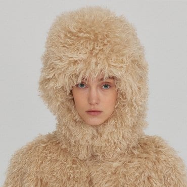 EENK ZPUR Fluffy Baraclava - Beige