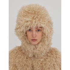 ZPUR Fluffy Baraclava - Beige