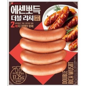 롯데 에센뽀득 더블리치후랑크 280g