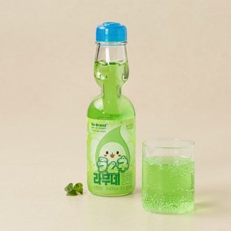 노브랜드 라무네소다 멜론 200ml