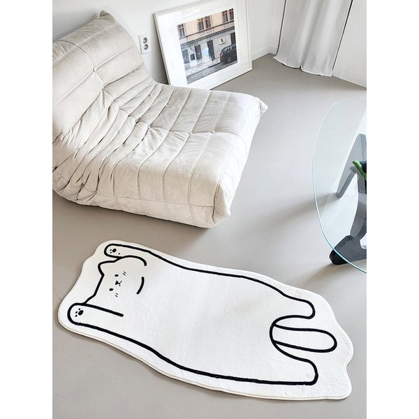 애교 고양이 소프트 로맨틱 러그 매트