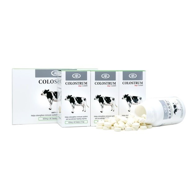 [네이쳐스탑] 호주 초유 820mg x 90정