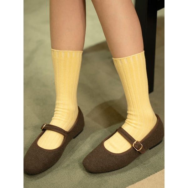 울 실크 소프트 립크루삭스