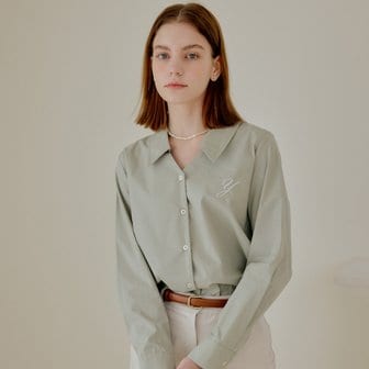 YUPPE Y COTTON SHIRT_MINT