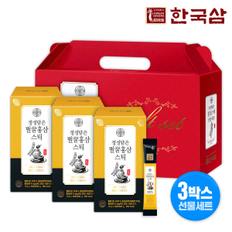 정성담은 벌꿀 홍삼스틱 10g x 30포 x 3박스 선물세트