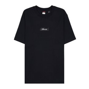 [난가]남성 에코 하이브리드 마운틴 로고 티 NW2211 1G208 BLK /1