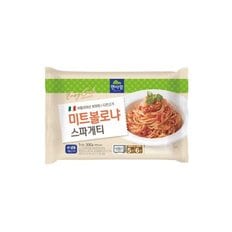 면사랑 스파게티면 냉동용기 미트볼로냐스파게티 330g 6개