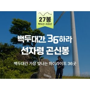 [당일/10~11월] 27봉 평창 선자령·곤신봉 & 동해전망대 산행│백두대간 36 하라