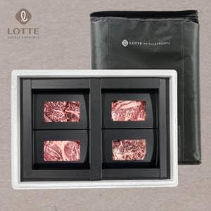 LOTTE HOTELS [9월11일 오전9시 결제건까지 명절 전 배송][롯데호텔] 블랙앵거스 실속 선물세트 4호