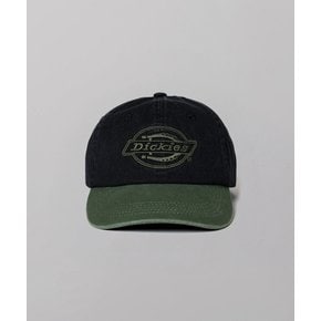 워시드 모노 로고 볼캡 Washed Black/Green 캡모자 데일리모자 DIKU252LACP...