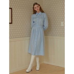 SKY HEART SHIRT DRESS