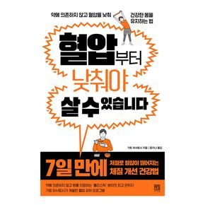혈압부터 낮춰야 살 수 있습니다