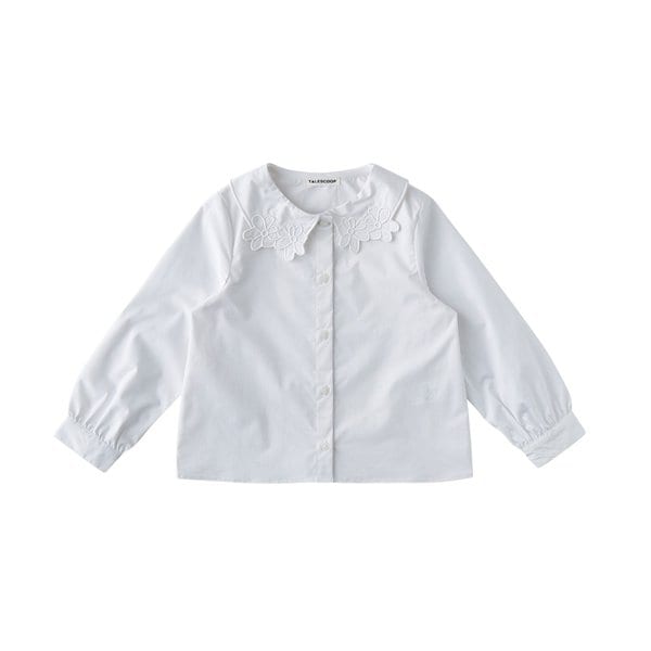 [여주점] 테일스쿱  -  코튼플라워블라우스  7511431001