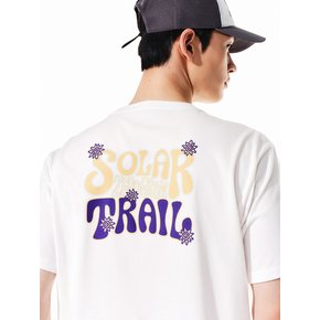 SOLAR TRAIL Sorona 백그래픽 반팔 티셔츠