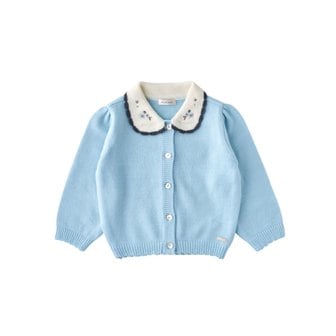 밍크뮤 [여주점] (BL) 블루모노자수가디건 (35A15-200-03)