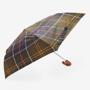 [24SS] 브라운 타탄패턴 미니 우산 (URUM4E001MU)
