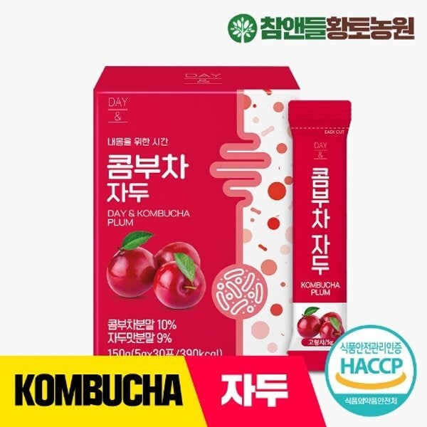 데이앤 콤부차 자두 5g 30포 1박스