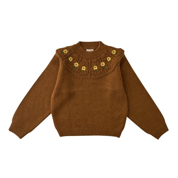 [여주점] 룰라비  -  플라워니트스웨터  74C1230002