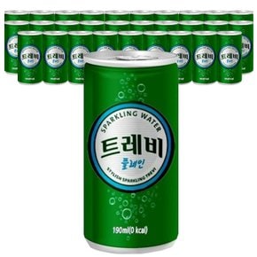 롯데칠성 탄산 트레비 플레인 190ml x 30캔