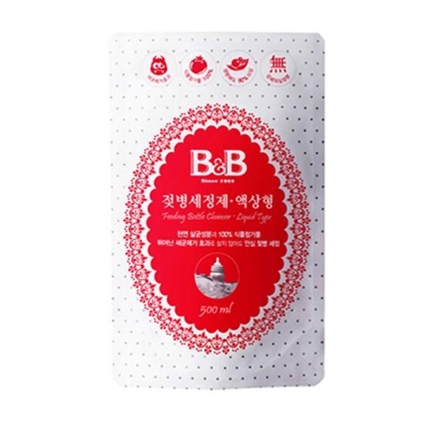 젖병세정제 비앤비 육아용품 젖병세제 액상 리필 500ml X ( 2매입 )