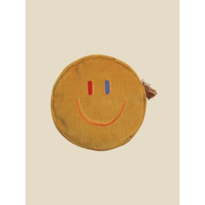 Smile Circle Pouch(라라 스마일 써클 파우치)[골덴카멜]