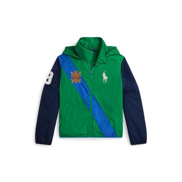 폴로 키즈 남아 8-18세 패커블 후드 빅 포니 재킷(CWPOOTWY6020406999)