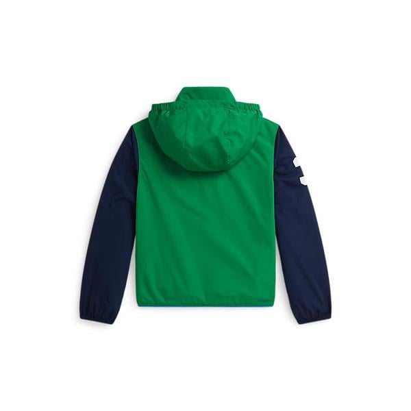 폴로 키즈 남아 8-18세 패커블 후드 빅 포니 재킷(CWPOOTWY6020406999)
