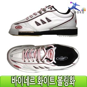 화이트 볼링화 캥거루가죽 탈부착 3종사은품