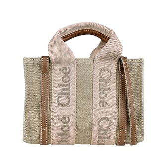 끌로에 [시흥점] 25FW WOODY 우디 토트백 미니 (CHC24UP237L17 26Y)