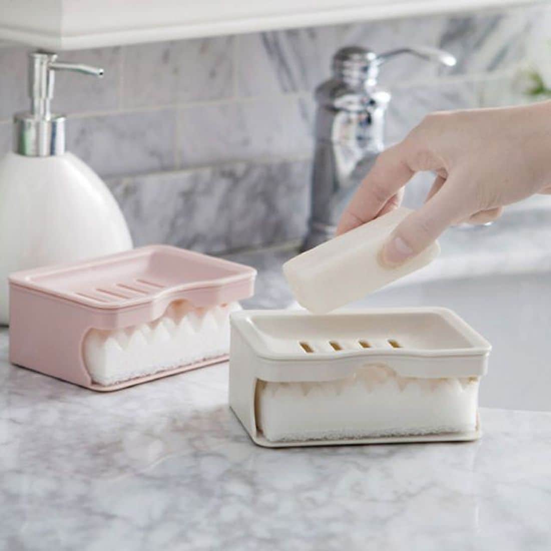 Hộp đựng xà bông cục