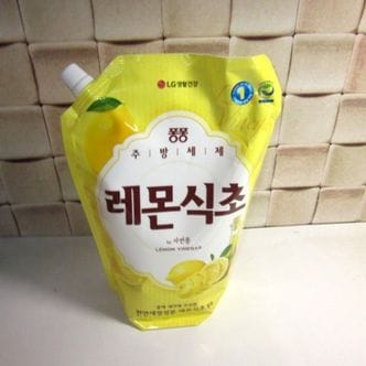  원룸살림 레몬식초리필 1200ml 세제 과일세척