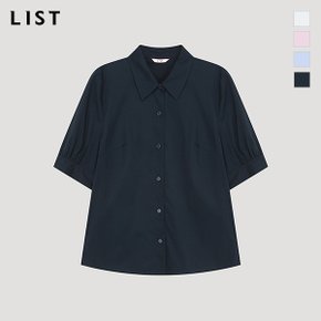 베이직 하프 슬리브 셔츠_TWWSTP62030