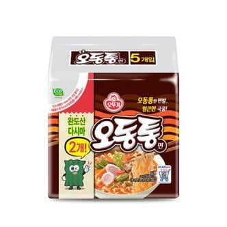 오뚜기 오동통면 얼큰한맛 멀티팩 (120g x 5개) x 8팩