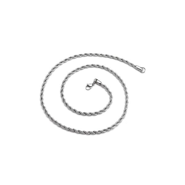 SLOVE SILVER NECKLACE 슬로브 실버 체인목걸이