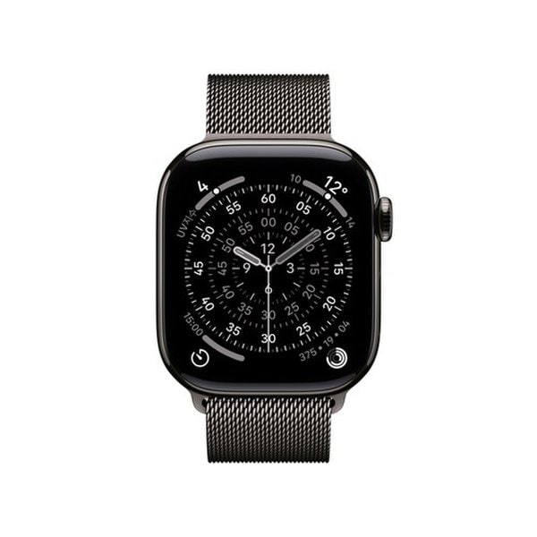 (2차) 애플워치 11 셀룰러 46mm 슬레이트 티타늄, 슬레이트 밀레니즈 루프 (ML) MFD44KH/A