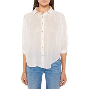 4260553 MOTHER The Breeze Cotton Button-Up Shirt