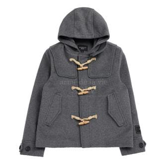 아크메드라비 CASUAL WOOL HALF DUFFLE COAT MELANGE-울하프더플 코트