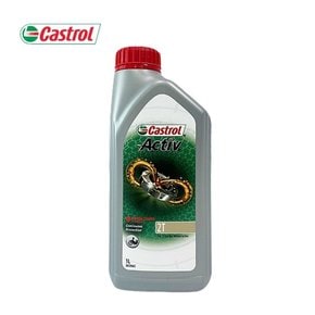 2싸이클엔진오일 1리터 휘발유 오일 25 1 CASTROL 2