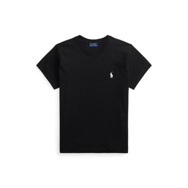 여성 클래식핏 코튼 저지 크루넥 티(WMPOKNINCU21267001)